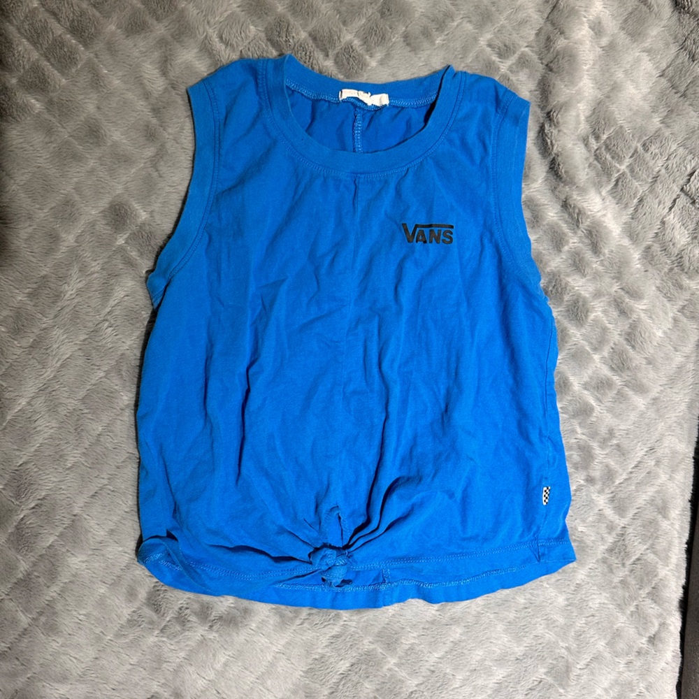 Vans Blue Sleeveless Top